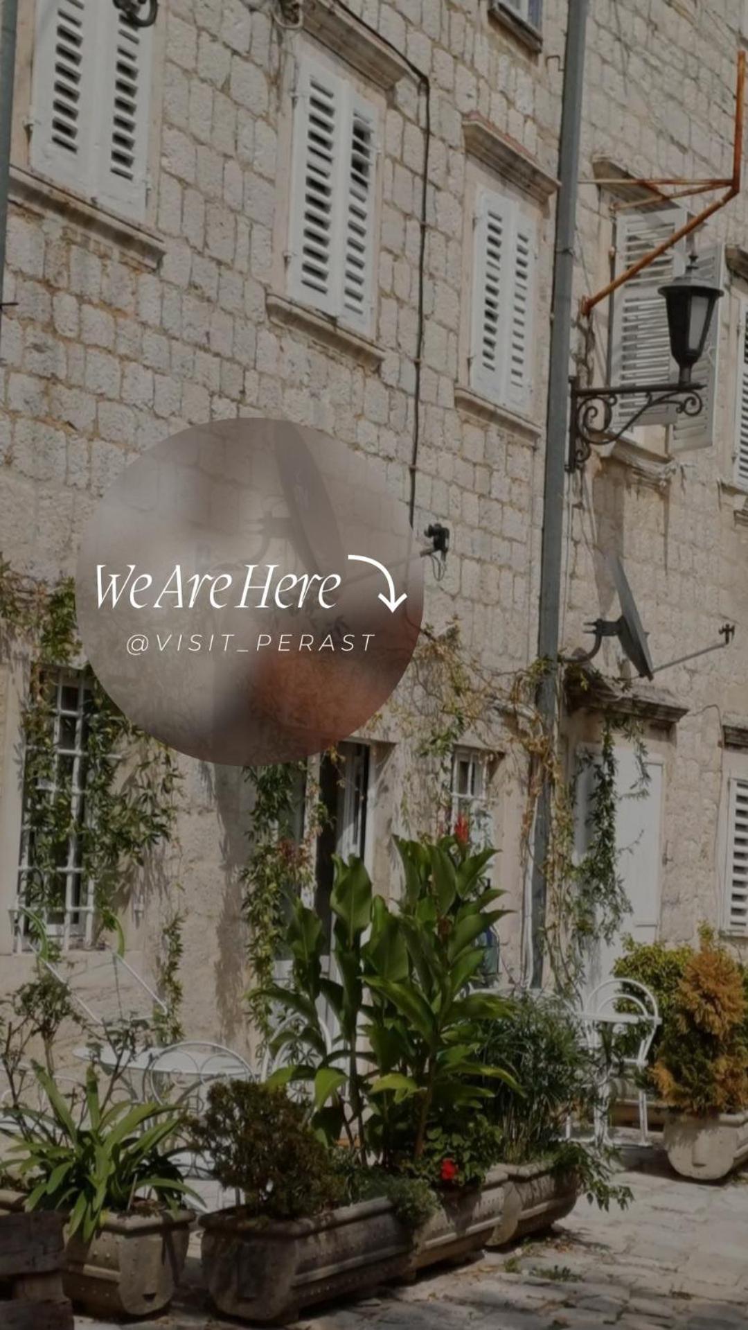 Apartments Visit Perast Bagian luar foto
